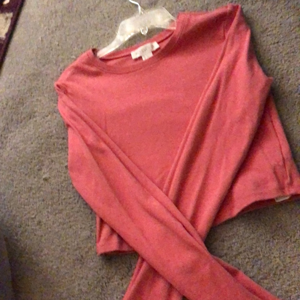 Long Sleeve Crop Top